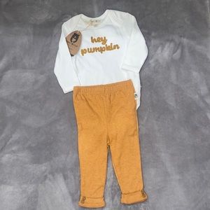 Baby hey pumpkin outfit